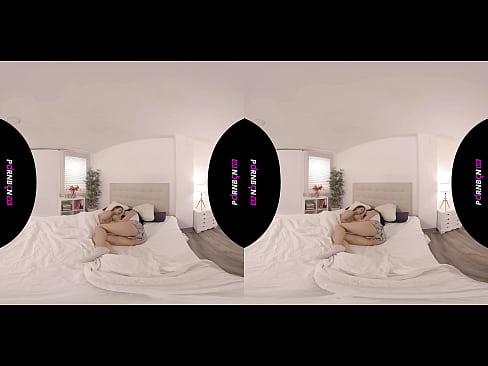 ❤️ PORNBCN VR Lilesbiene tse peli tse nyane li tsoha li lla ka 4K 180 3D virtual reality Geneva Bellucci Katrina Moreno ️ ️❤